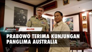 Prabowo Dikunjungi Panglima Australia, Bahas Apa?