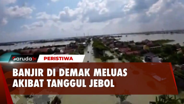 Tanggul Sungai Wulan Jebol, Banjir di Demak Semakin Luas