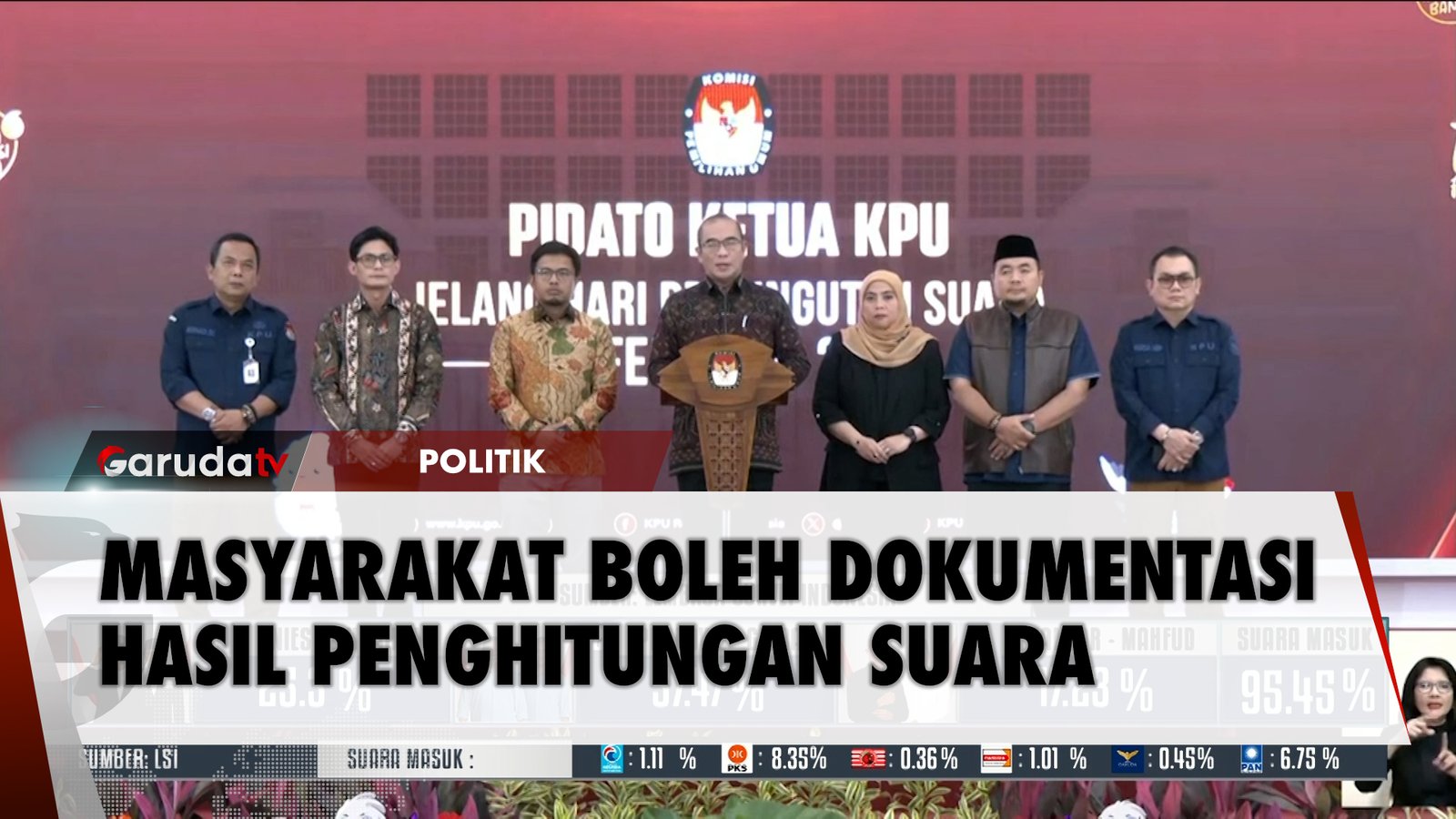 KPU Ajak Masyarakat Ikut Kawal Penghitungan Suara di TPS