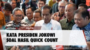 Tanggapi Hasil Quick Count Pilpres 2024, Ini Kata Presiden Jokowi