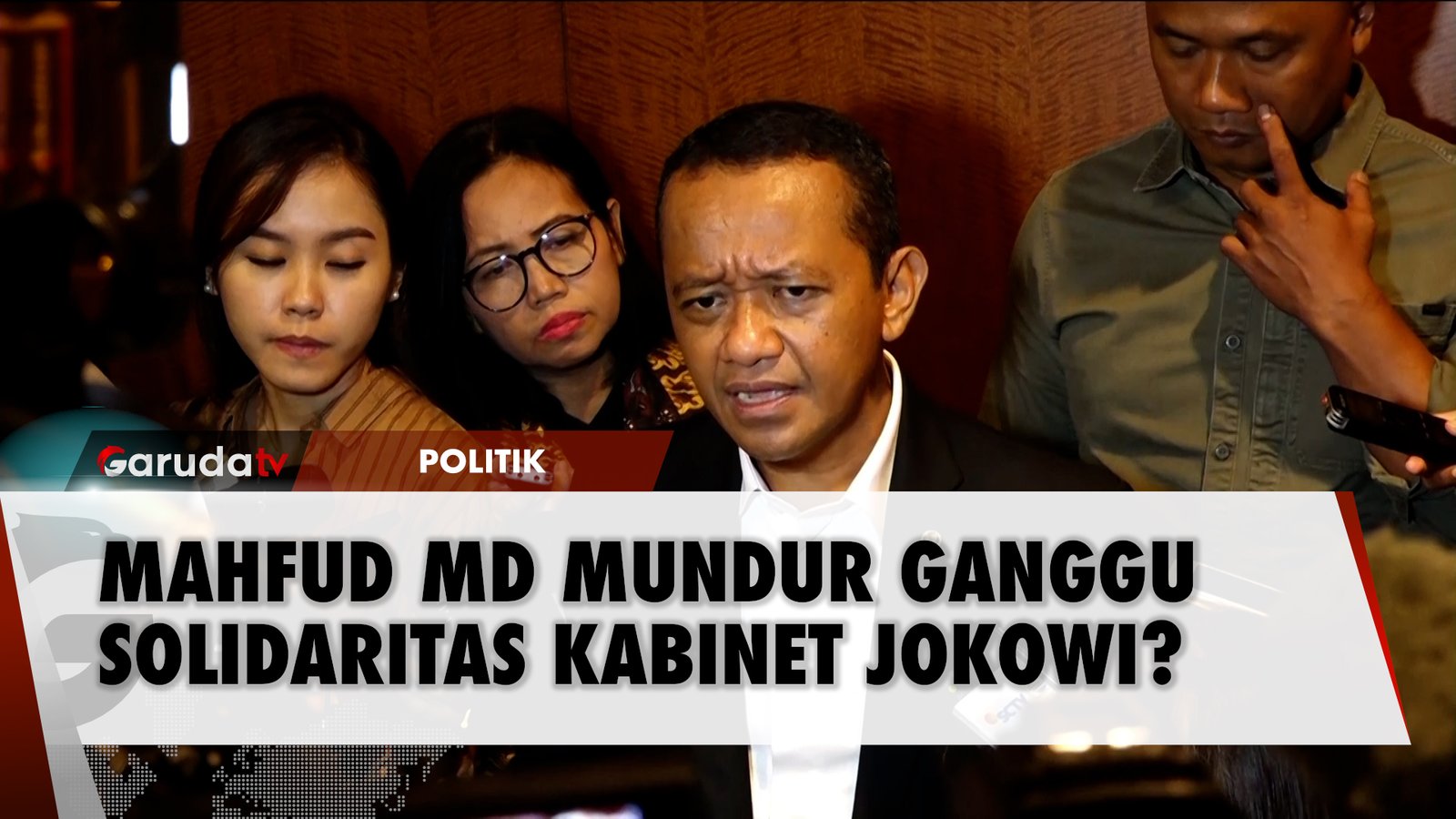 Mahfud MD Mundur dari Menkopolhukam, Bahlil- Tak Akan Pengaruhi Kabinet Jokowi