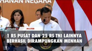 Bersama Presiden Jokowi, Menhan Prabowo Resmikan RSPPN dan 25 RS TNI di Tanah Air