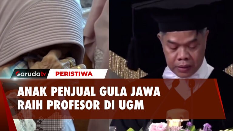 Kisah Sarjiya, Anak Penjual Gula Jawa yang Berhasil Jadi Profesor