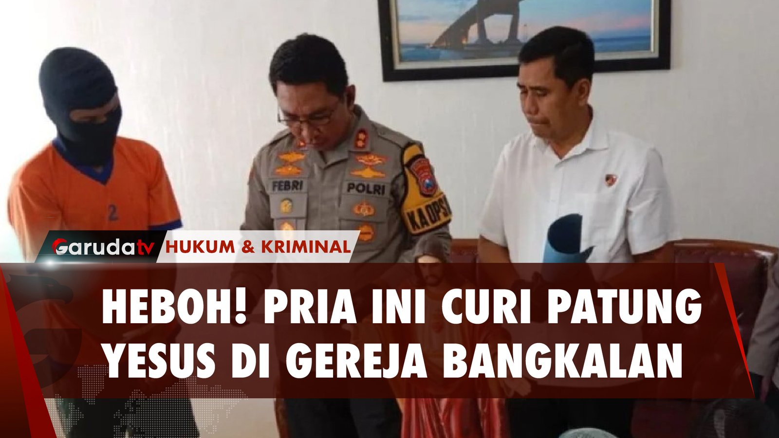 Patung Yesus Bunda Maria Dicuri, Modus Pelaku Masih Diselidiki