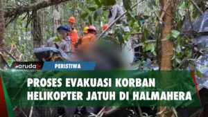 3 Korban Tewas Jatuhnya Helikopter di Halmahera Berhasil Dievakuasi
