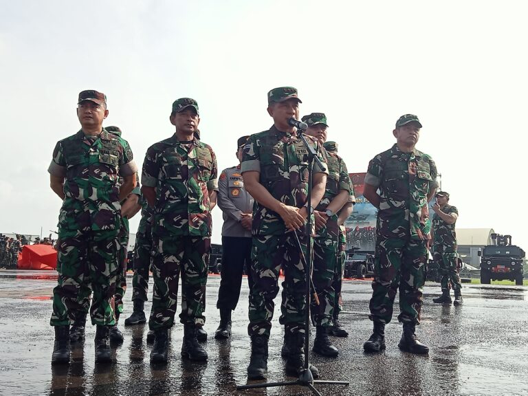Panglima TNI Pimpin Apel Pam Pemilu 2024