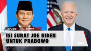 Presiden AS Joe Biden Ucapkan Selamat ke Prabowo, Begini Isi Suratnya