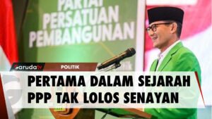 Untuk Pertama Kalinya dalam Sejarah PPP Gagal Lolos ke Senayan