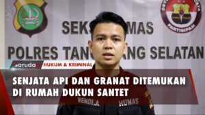 Polisi Grebek Rumah Diduga Dukun Santet, di Ciputat, Tangerang