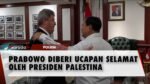 Presiden Palestina Ucapkan Selamat untuk Prabowo Menang di Pilpres 2024