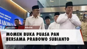 Presiden Terpilih Prabowo Subianto Hadiri Acara Buka Puasa Bersama PAN