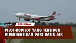 Buntut Tertidur Saat Terbangkan Pesawat, Pilot-Kopilot Batik Air Dibebastugaskan