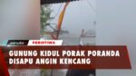 Detik-Detik Hujan Disertai Angin Kencang Terjang Gunungkidul Yogyakarta