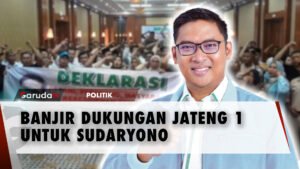 Dukungan untuk Sudaryono Maju Jawa Tengah 1 Terus Mengalir