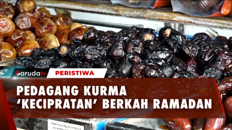 Masuki Bulan Ramadan, Omzet Pedagang Kurma Tanah Abang Naik Hingga 100%