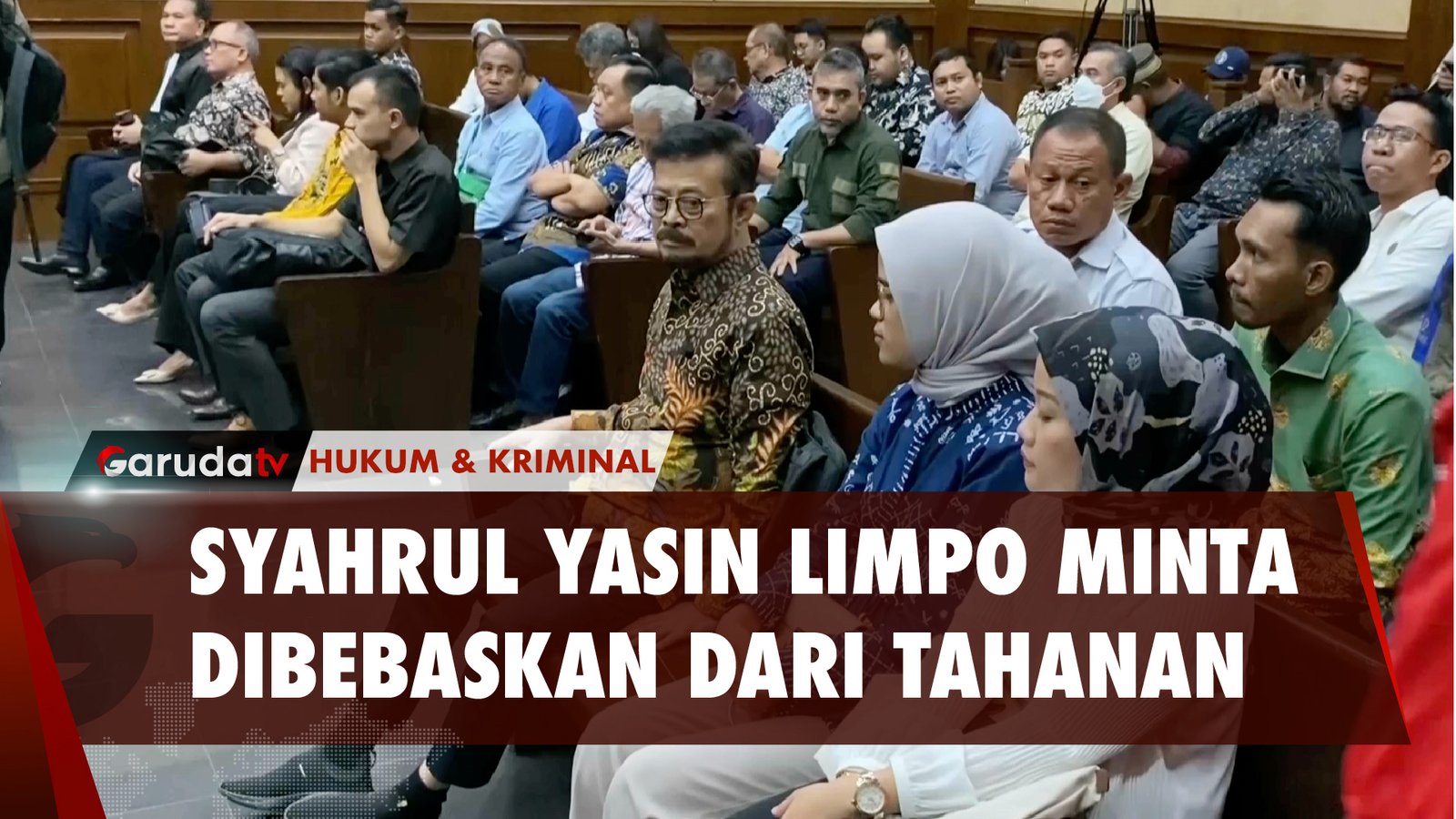 Syahrul Yasin Limpo Minta Dibebaskan dari Tahanan, Menurutnya Dakwaan Jaksa Tidak Jelas