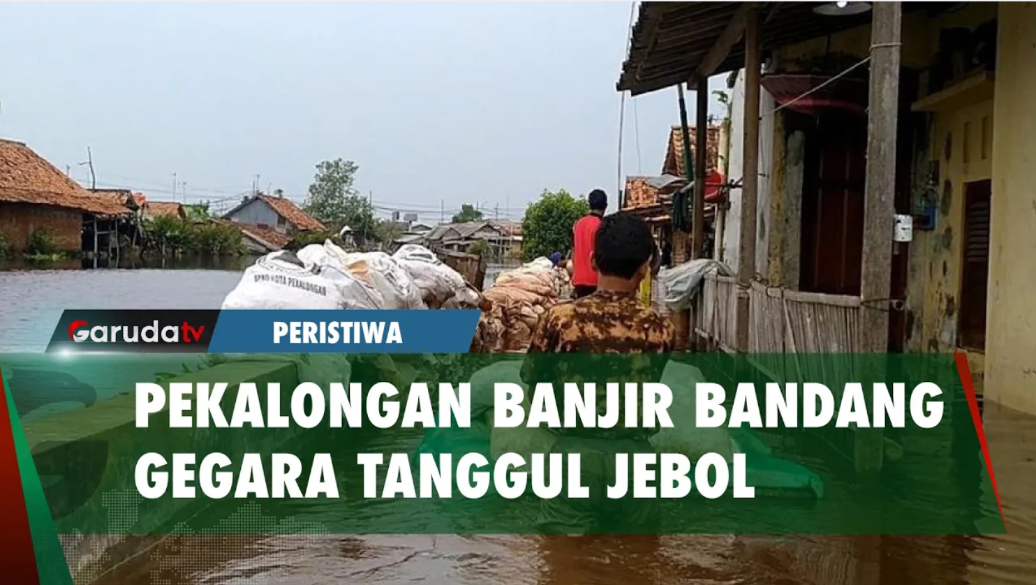 Banjir Bandang Landa Pekalongan, Ratusan Orang Diungsikan