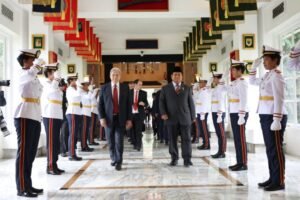 Menhan Prabowo Terima Kunjungan Kehormatan Minister of Foreign Affairs of New Zealand