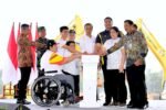 Presiden Jokowi Resmikan Awal Pembangunan Pusat Pelatihan Paralimpiade di Karanganyar