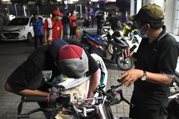 Puluhan Motor Mogok Karena Pertalite Tercampur Air, Ini kata Pertamina