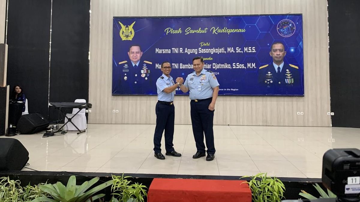 Marsma Agung Sasongkojati Masuk Masa Pensiun, Marsma Bambang Juniar Djatmiko Resmi Jabat Kadispen AU