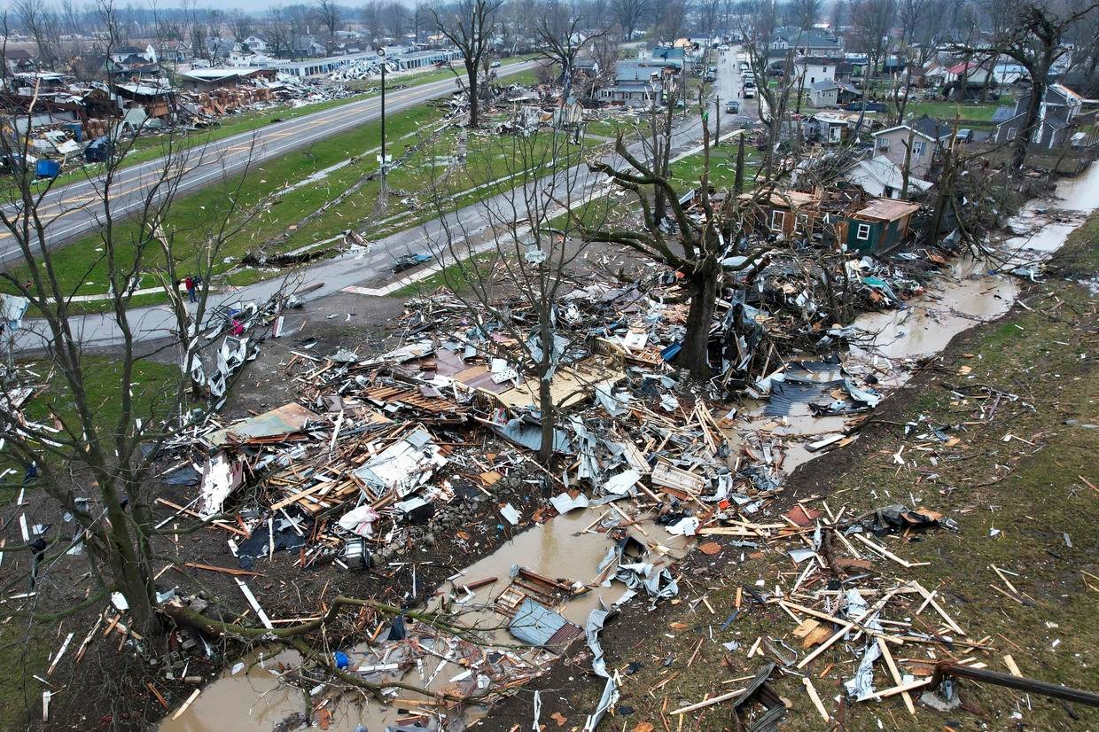 Tornado Hantam Ohio, Tiga Tewas dan Kota Porak Poranda