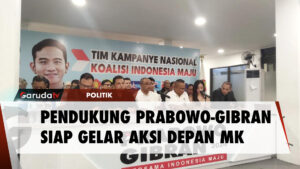 Pendukung Prabowo-Gibran Siap Gelar Aksi Damai di Depan Gedung MK