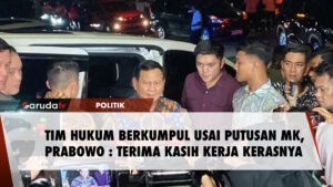 Tim Hukum Prabowo Subianto Berkumpul Usai Putusan MK, Prabowo: Terima Kasih atas Kerja Kerasnya