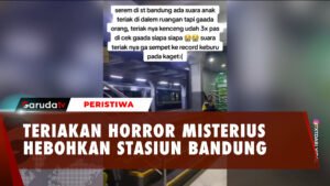 Viral! Suara Teriakan Misterius di Stasiun Bandung Buat Penumpang Merinding!