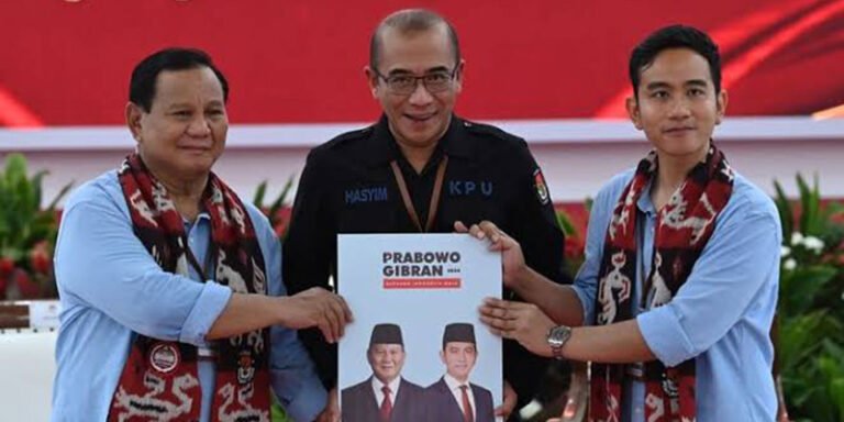 Sidang PHPU Pilres Rampung, KPU Tetapkan Prabowo-Gibran Presiden dan Wapres Terpilih