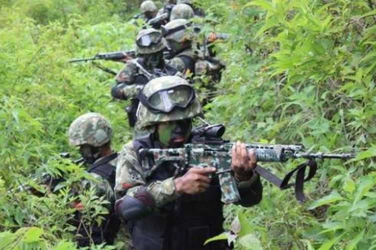 Kontak Senjata KKB dengan TNI-Polri Pecah, Tokoh KKB Tewas Ditembus Timah Panas