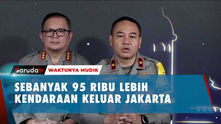 Brigjen Polisi Trunoyudo Wisnu Andika Ungkap Tahun 95 Ribu Kendaraan Keluar Jakarta