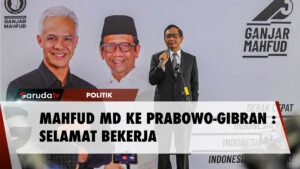Terima Putusan MK, Mahfud Md Beri Selamat ke Prabowo - Gibran