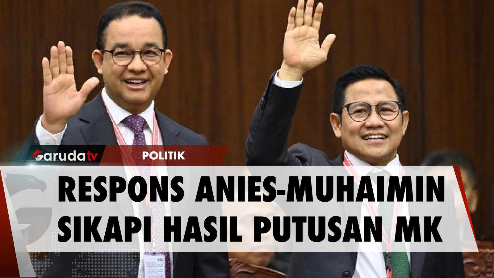 Anies - Muhaimin Terima Putusan MK Dan Ucapkan Selamat ke Prabowo - Gibran