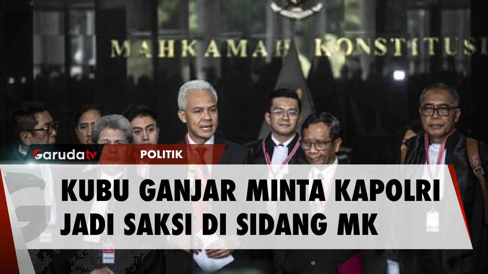 Diminta Kubu Ganjar-Mahfud Jadi Saksi MK, Ini Jawaban Kapolri..