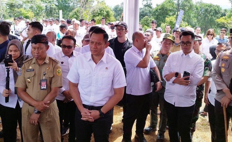 Menteri ATR/BPN Agus Harimurti Yudhoyono komitmen untuk Penataan Tata Ruang di Kawasan Puncak Bogor
