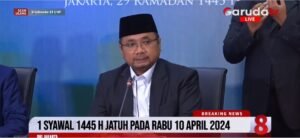 Breaking News: Kemenag Tetapkan 1 Syawal 1445 Jatuh pada 10 April 2024