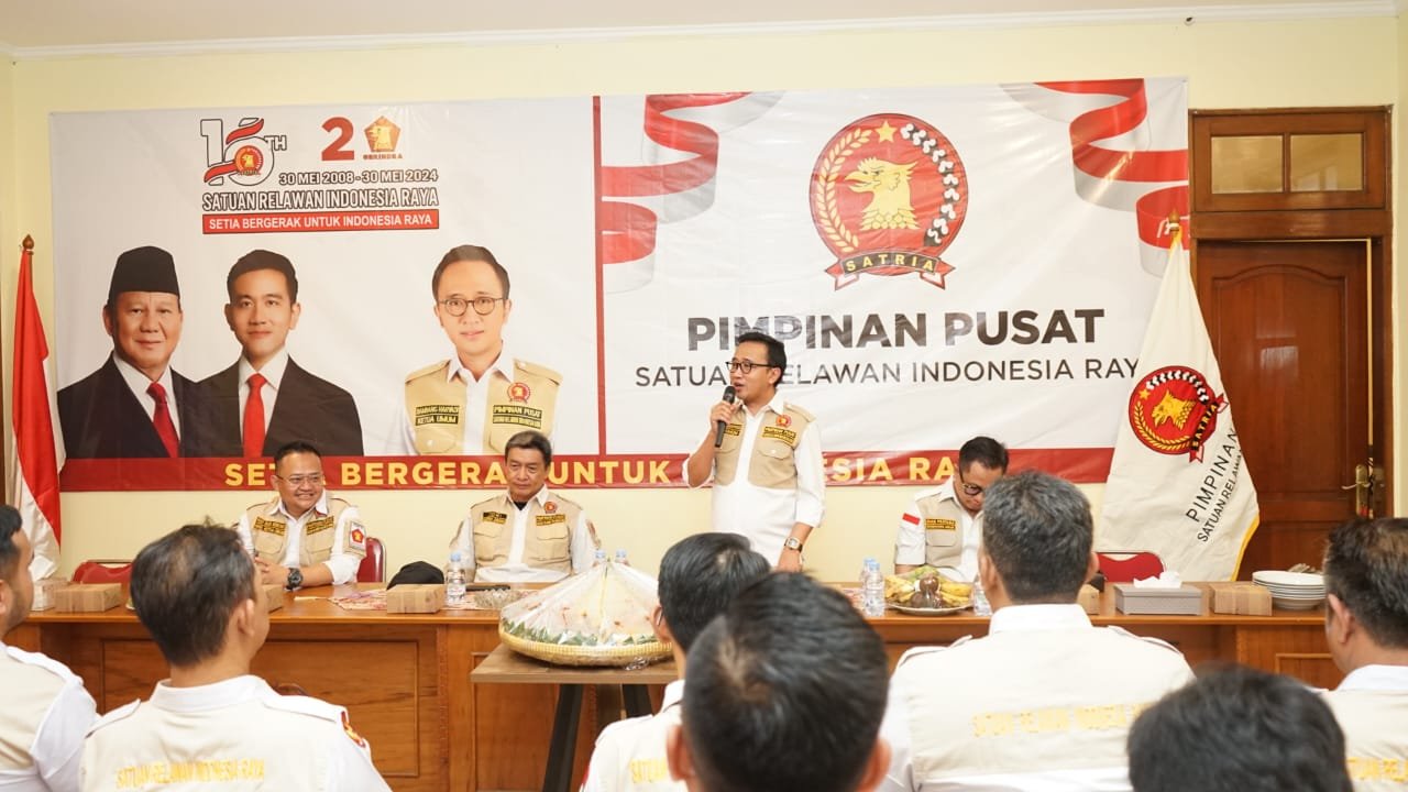 HUT Ke-16 SATRIA, Bambang Haryadi: Terimakasih Perjuangan Kader se-Indonesia Solid Menangkan Prabowo