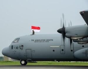 Pesawat C-130J-30 Super Hercules Kelima Tiba di Tanah Air