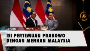 Prabowo Terima Kunjungan Menhan Malaysia, Ini yang Dibahas