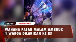 Wahana Pasar Malam Lampung Ambruk, 1 Warga Dilarikan ke RS