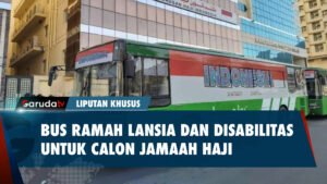 Sambut Musim Haji, Pemerintah Siapkan Bus Ramah Lansia dan Disabilitas