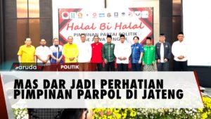 Ketua DPD Gerindra Jaawa Tengah Sudaryono Hadiri Pertemuan Perdana Parpol Pasca Pemilu