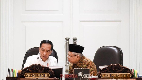 Tinjauan Anggaran Khusus Papua, Jokowi dan Ma'ruf Amin Gelar Rapat Terbatas di Istana