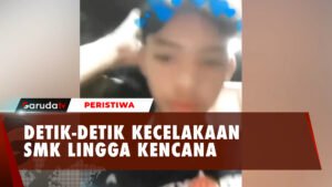 Detik-Detik Kecelakaan SMK Lingga Kencana di Subang Terekam Live Siswa