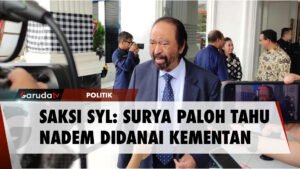 Saksi Sidang SYL Ungkap Nasdem Tahu Kegiatan Nasdem Didanai Kementan