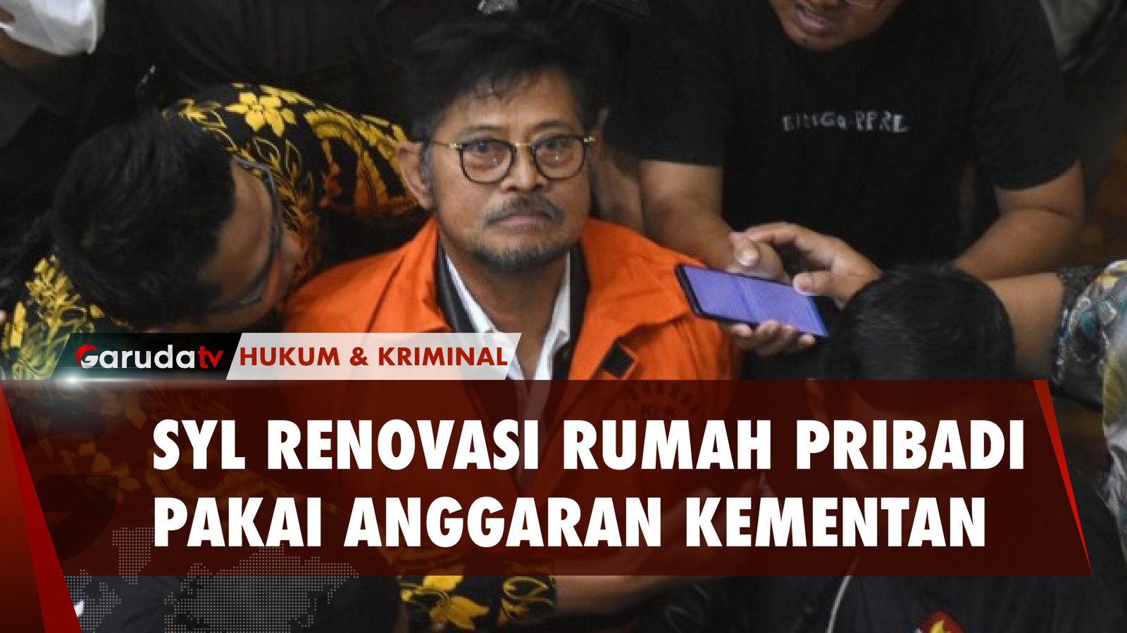 Anggaran Kementan Mengalir Untuk Renovasi Rumah Pribadi SYL