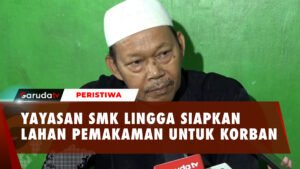 Yayasan SMK Lingga Kencana Siapkan Lahan Makam Wakaf Pemakaman untuk Korban