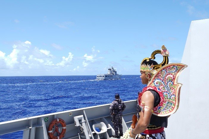 Gatot Kaca Pantau, Latma RI dan Brunei di Laut Mariana