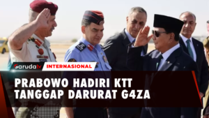 Menhan Prabowo Tiba di Yordania, Siap Hadiri KTT Tanggap Darurat G4za